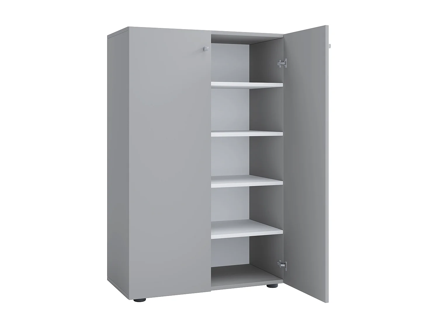 Shoe cabinet Lona Gray H. 110 x W. 70 x D. 39 cm