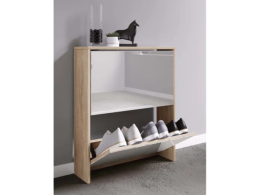 Armadietto Scarpa ribaltabile Specchio Stido L