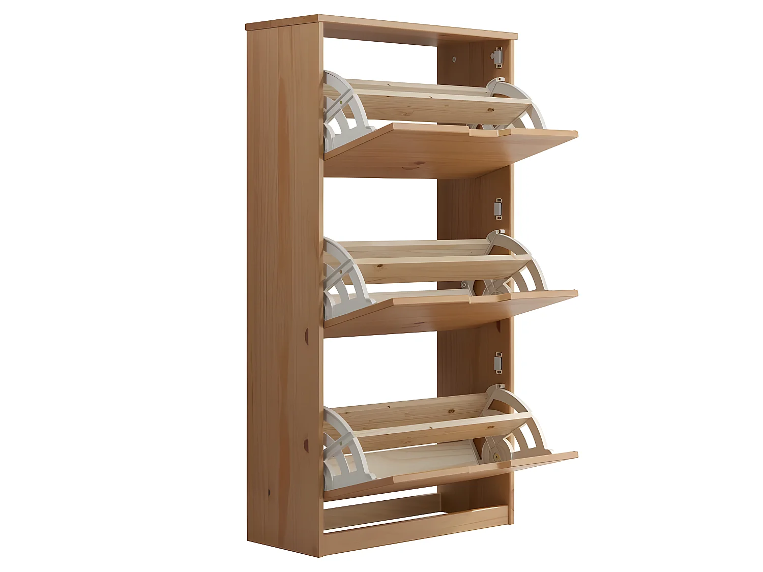 Mestre meuble à chaussures 3 claquement de porte miel.