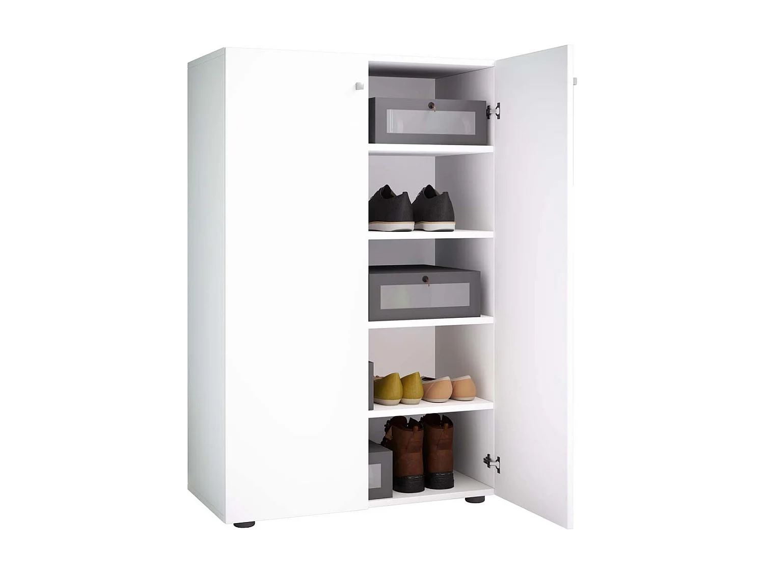 XL Wood Grote schoenenkast Lona 5