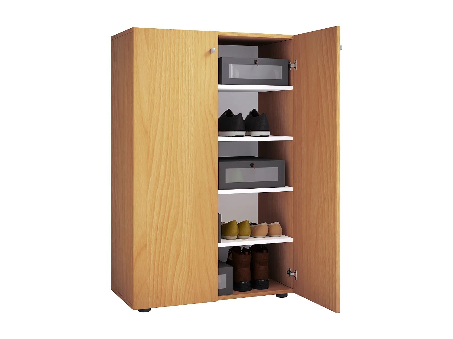 Shoe cabinet Lona Book H. 110 x W. 70 x D. 39 cm