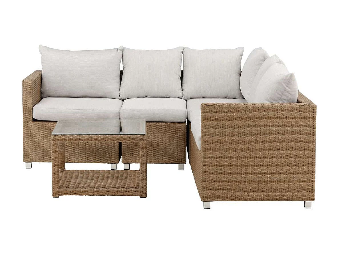 Salon de Jardin "Vamos" 200cm Naturel