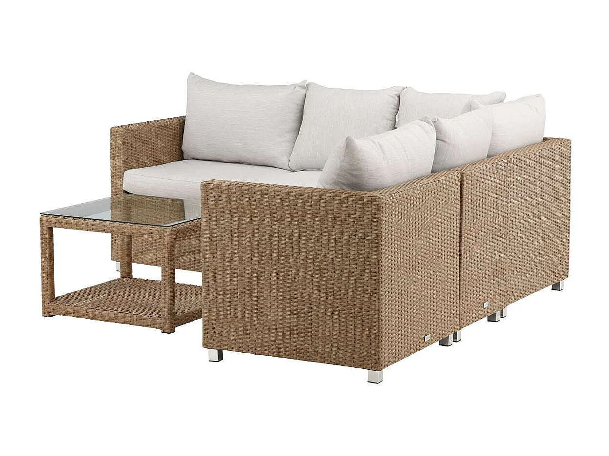 Salon de Jardin "Vamos" 200cm Naturel