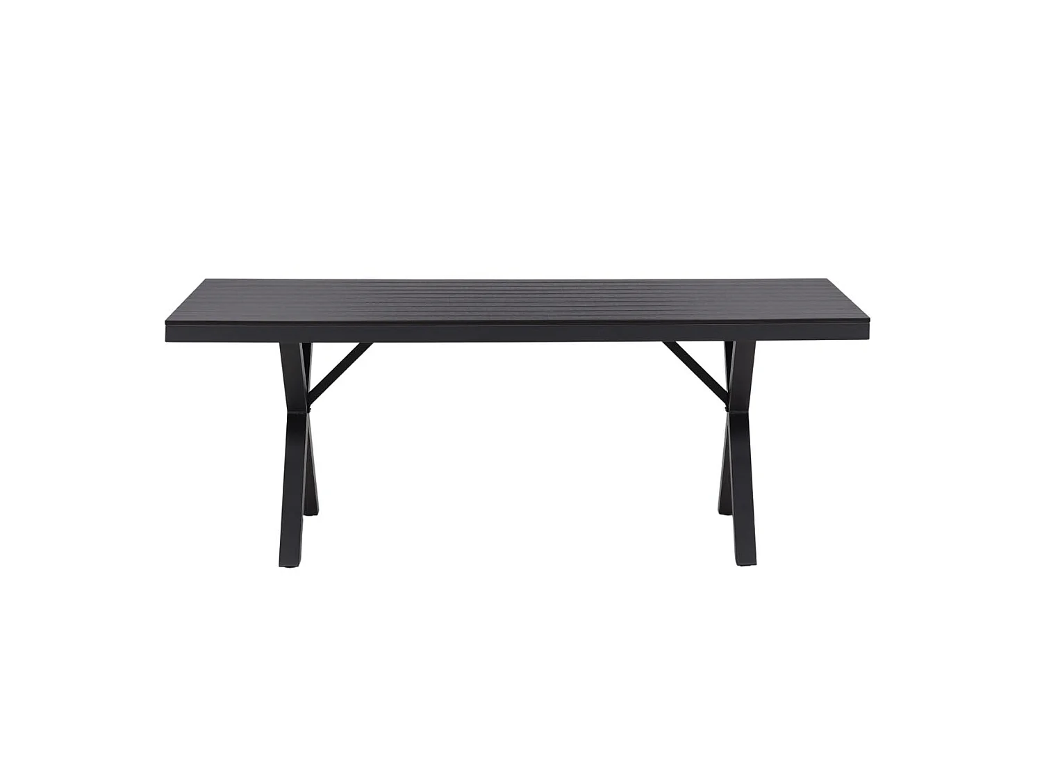 Garcia table de jardin noir.