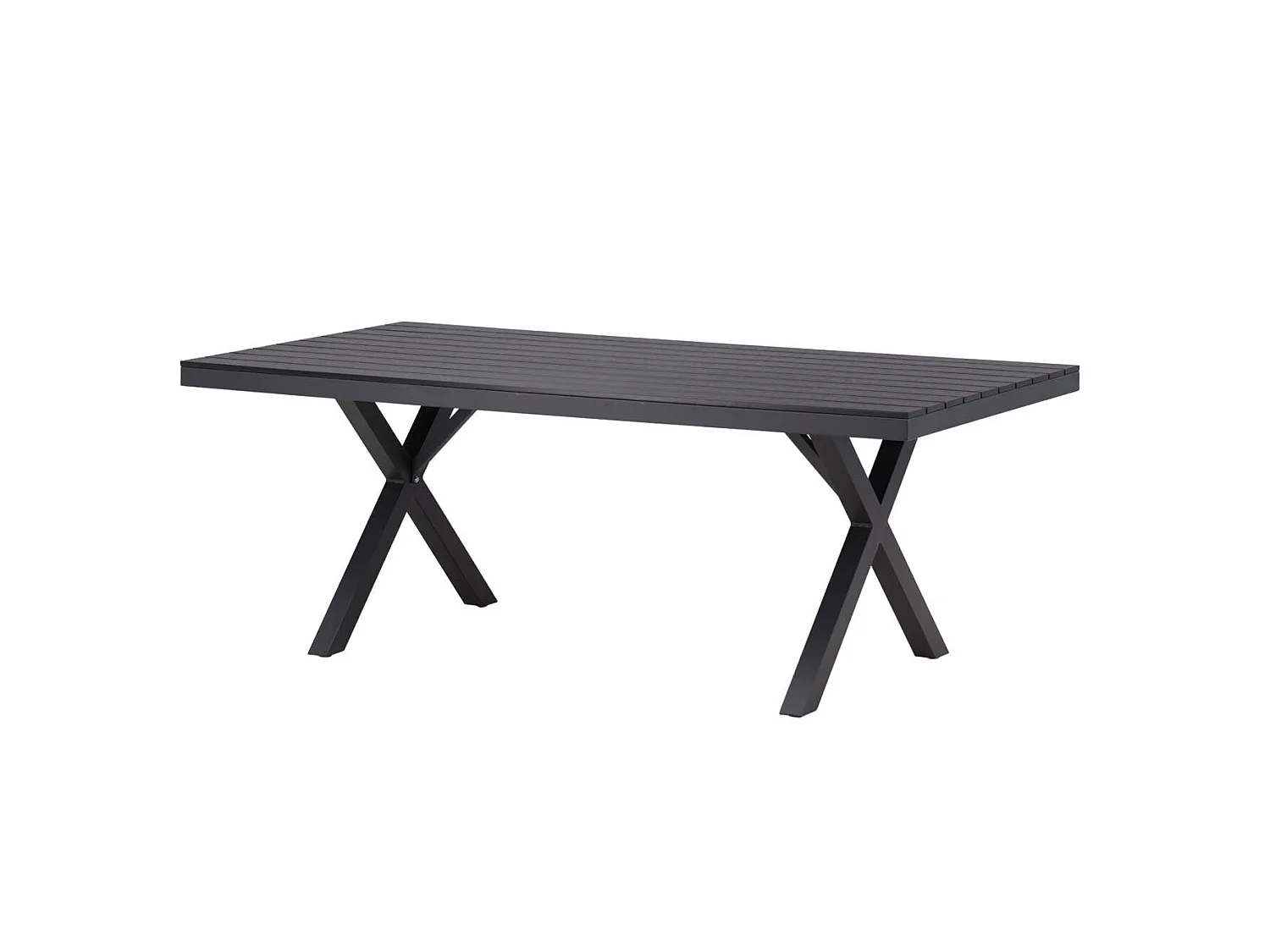 Garcia table de jardin noir.