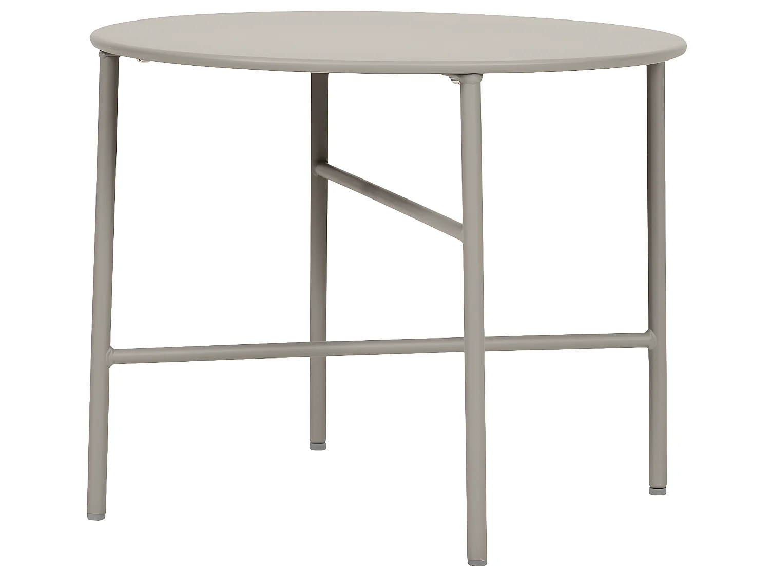 Pesetos Table de jardin, Ø50 cm, gris.