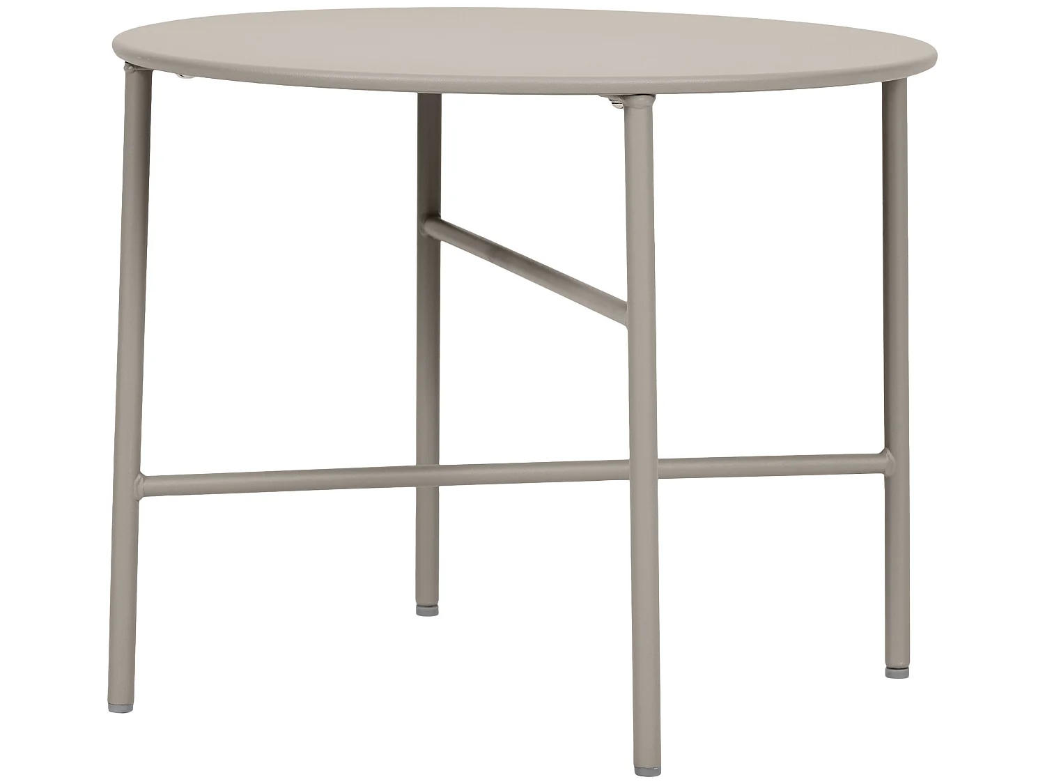 Pesetos Table de jardin, Ø50 cm, gris.