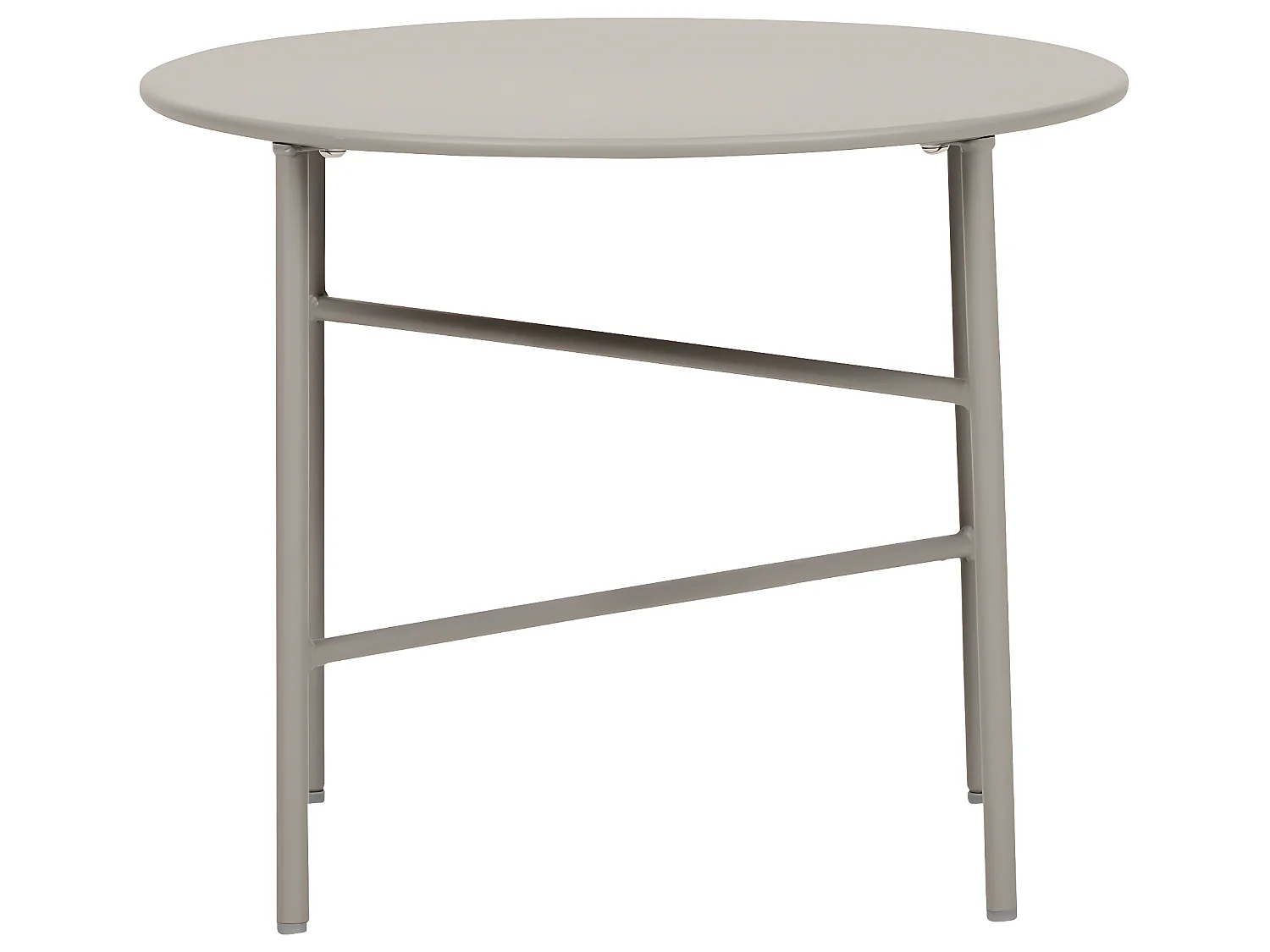 Pesetos Table de jardin, Ø50 cm, gris.