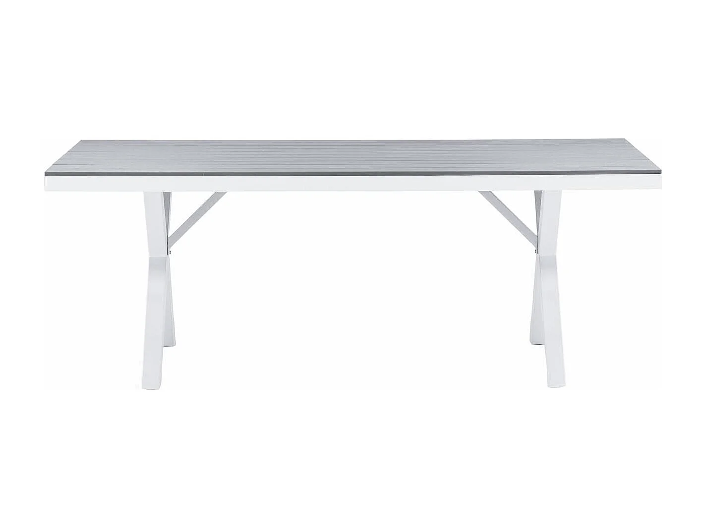 Table de Jardin "Garcia" 200cm Gris