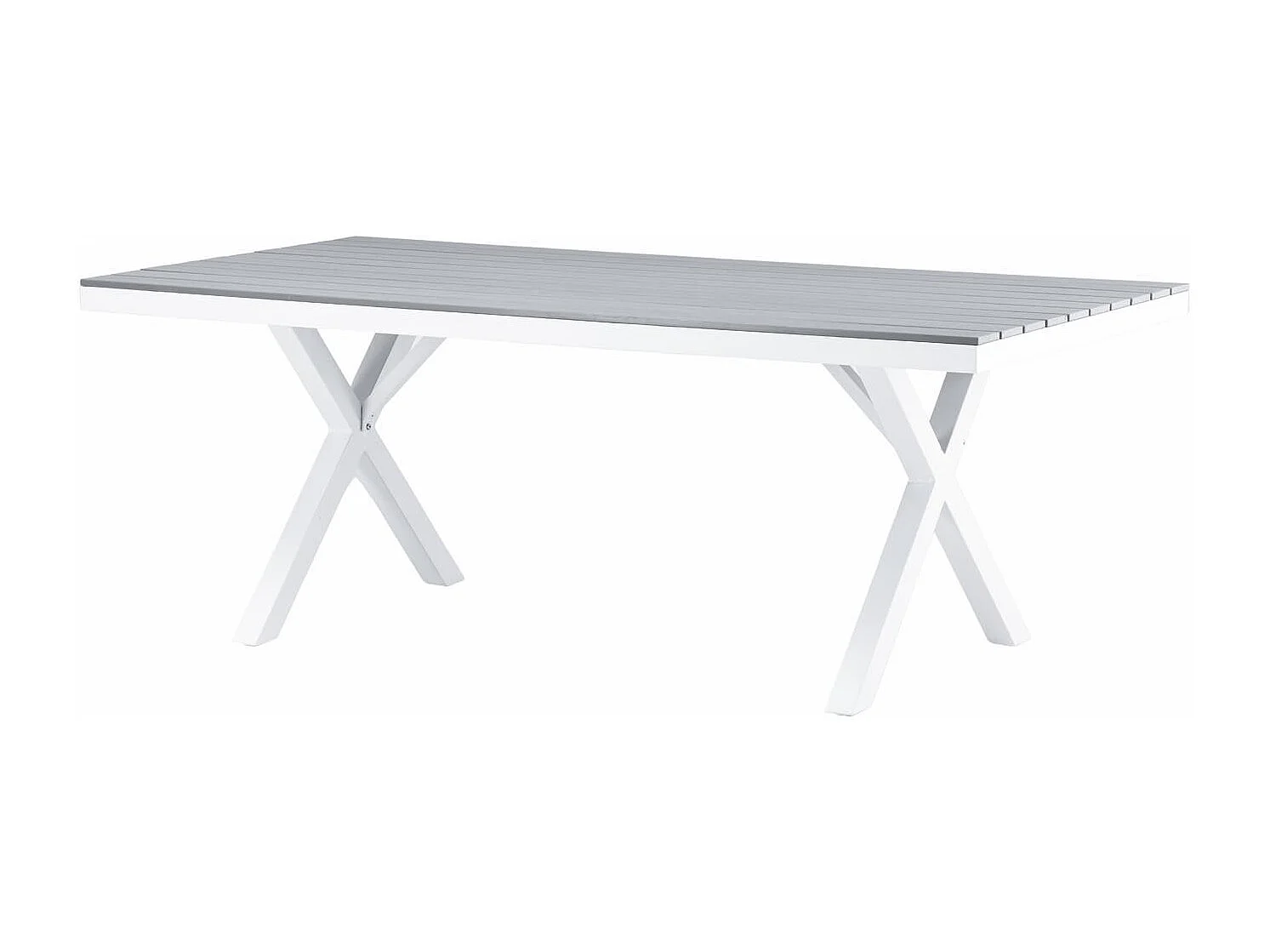 Table de Jardin "Garcia" 200cm Gris