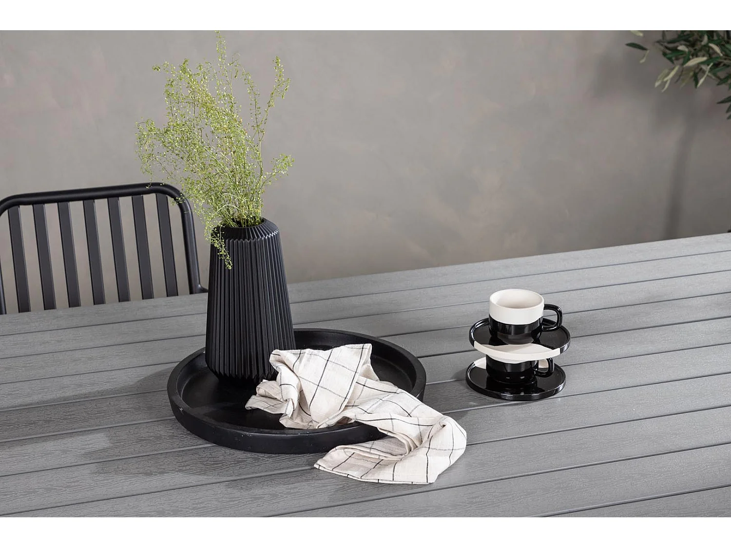 Table de Jardin "Garcia" 200cm Gris