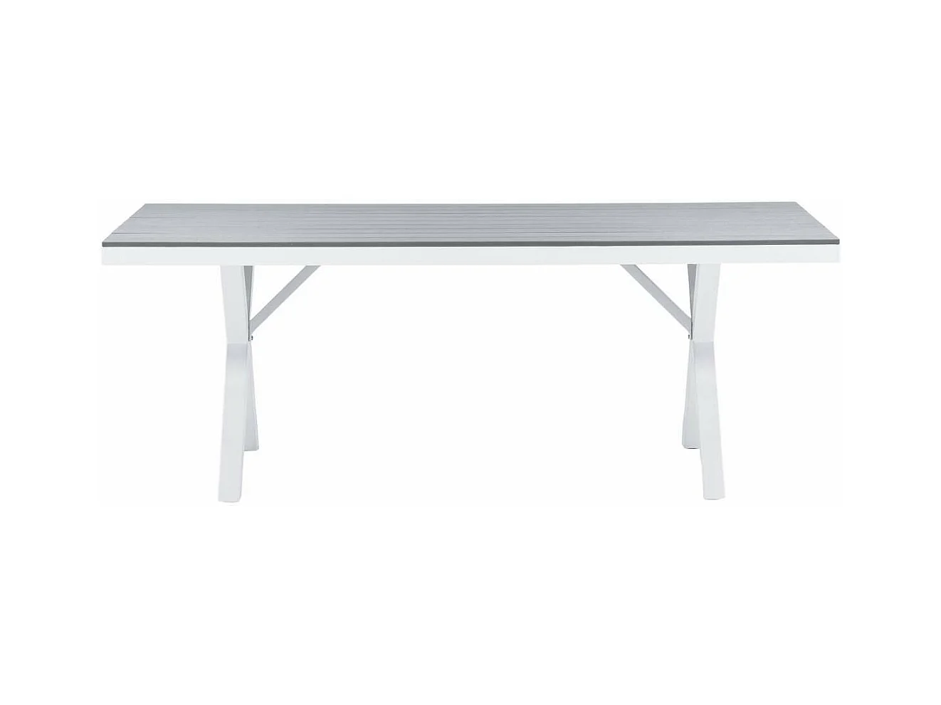 Table de Jardin "Garcia" 200cm Gris