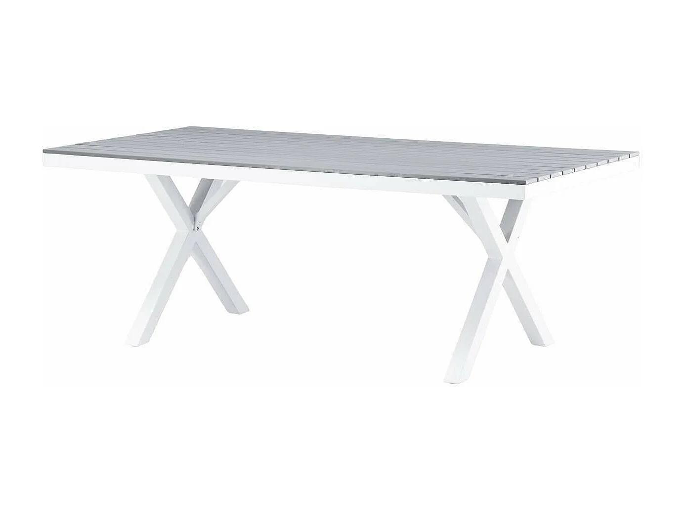 Table de Jardin "Garcia" 200cm Gris