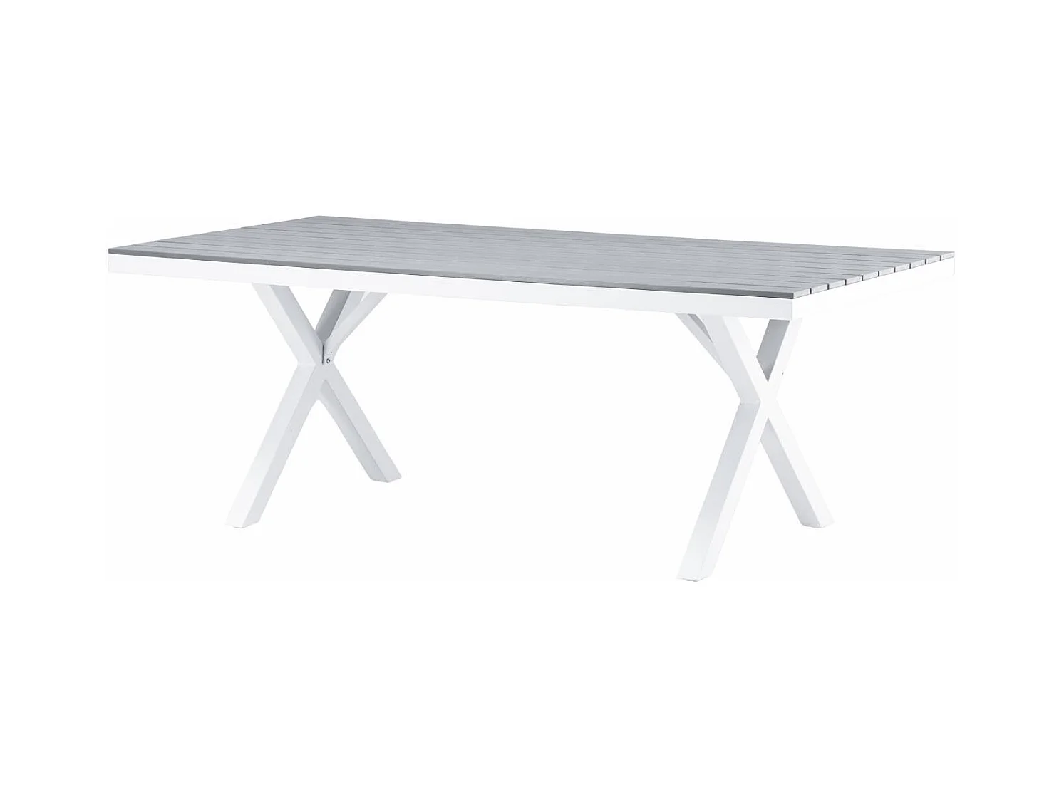 Table de Jardin "Garcia" 200cm Gris