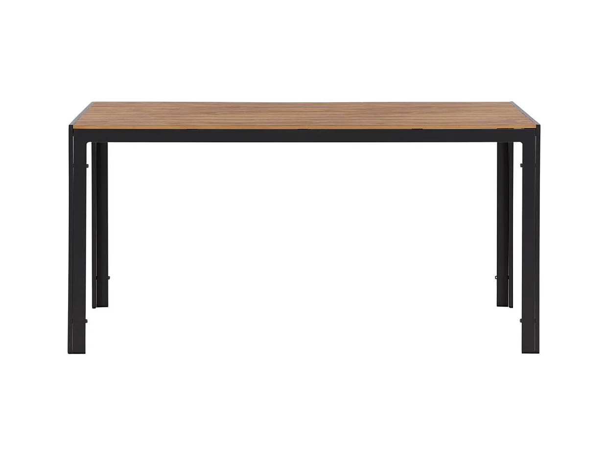 Break table de jardin naturel.