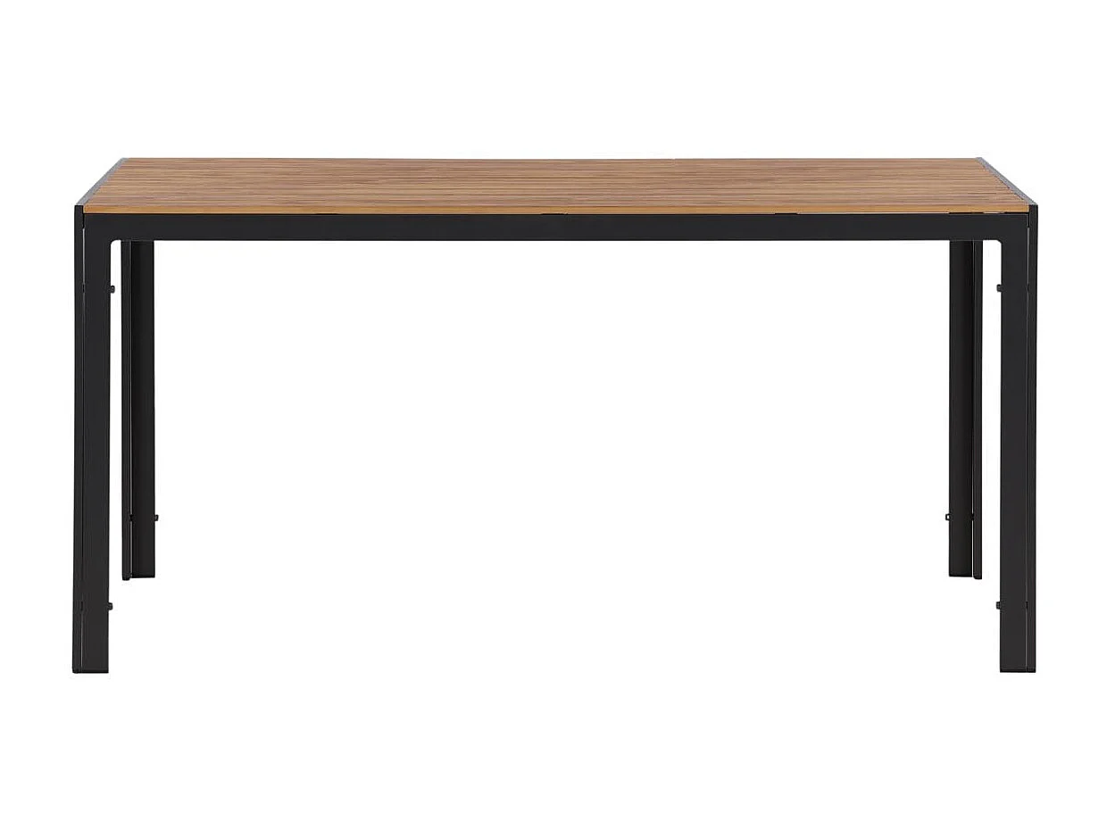 Break table de jardin naturel.