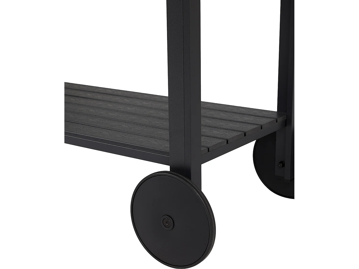 Laust trolley, zwart en zwart.