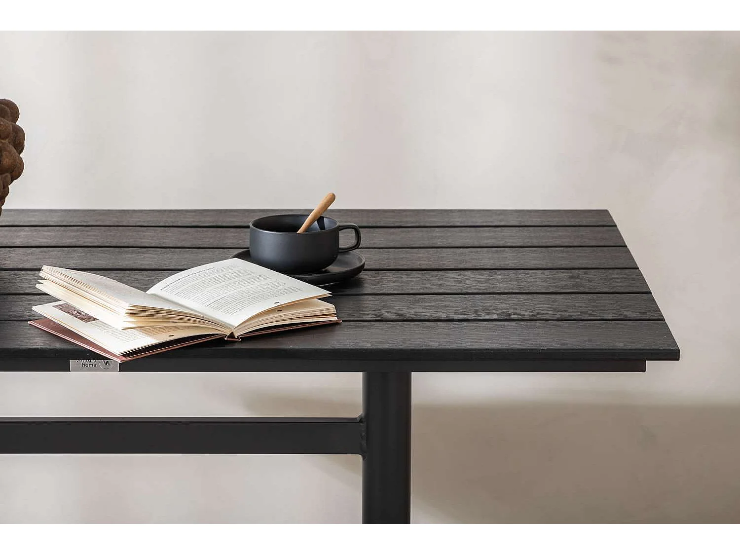 Denver Esstisch schwarz.