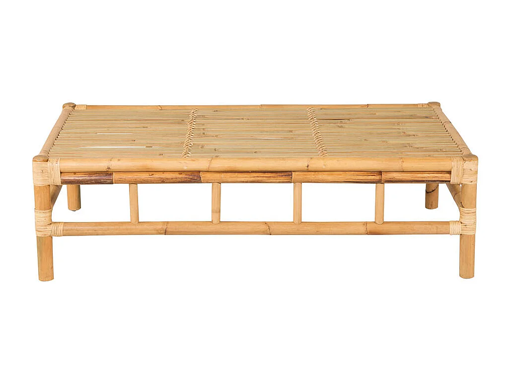 Table Basse de Jardin "Cane" 120cm Naturel