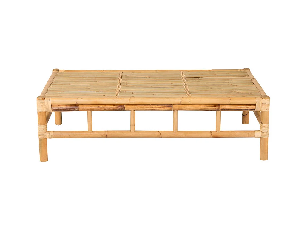 Table Basse de Jardin "Cane" 120cm Naturel