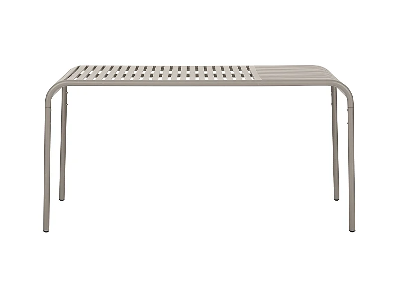 Stella Gartentisch 150x90 cm grau.