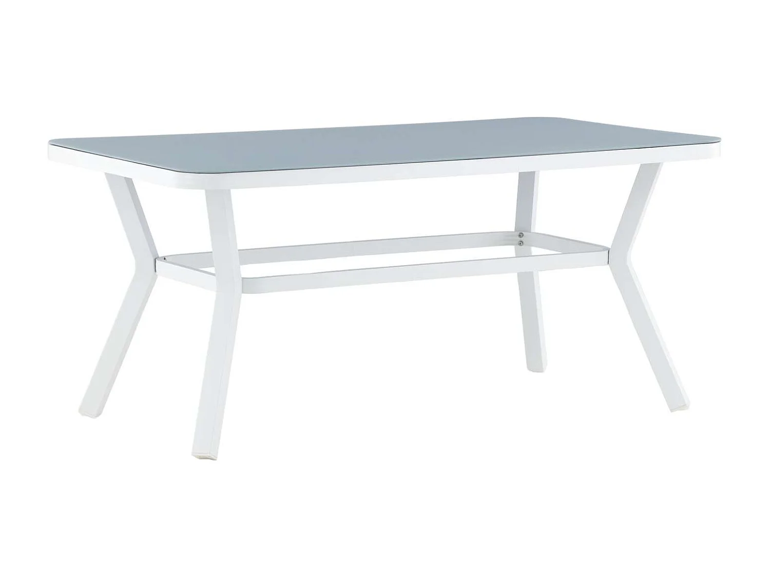 Virya eettafel tuin wit.