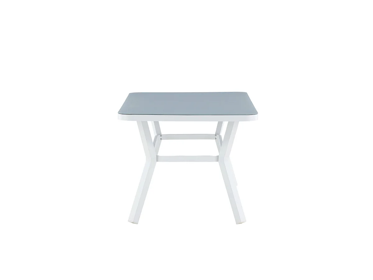 Virya eettafel tuin wit.