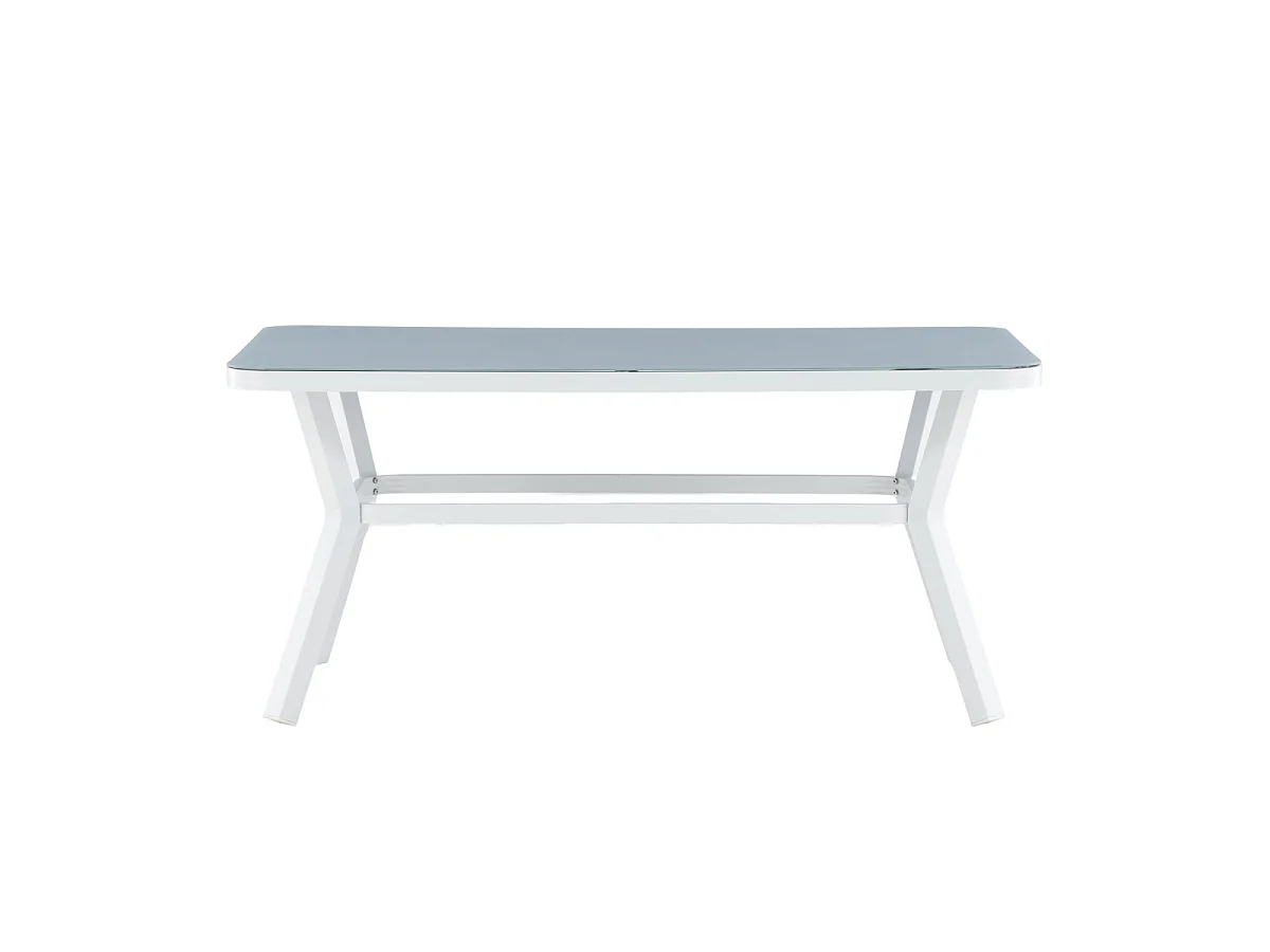 Virya eettafel tuin wit.