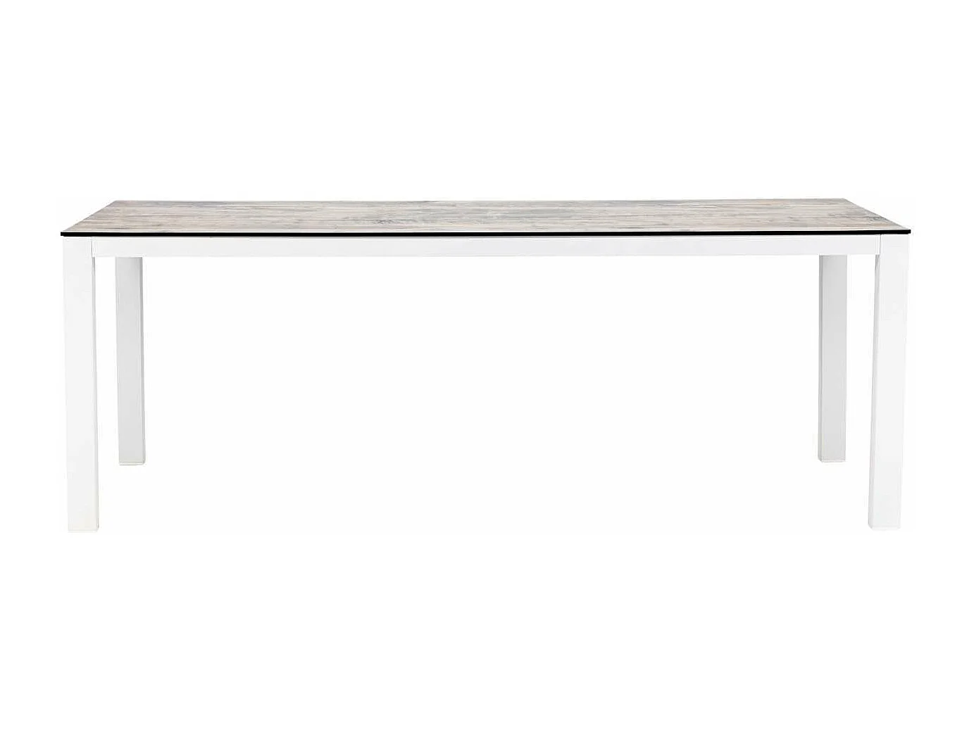 Table de Jardin "Llama" 205cm Gris