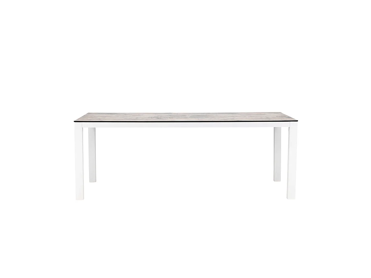 Table de Jardin "Llama" 205cm Gris