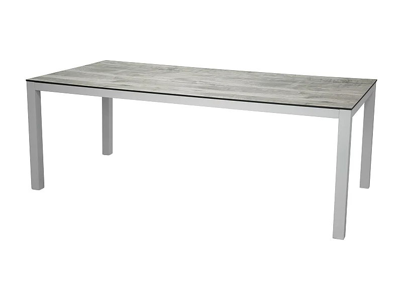 Table de Jardin "Llama" 205cm Gris