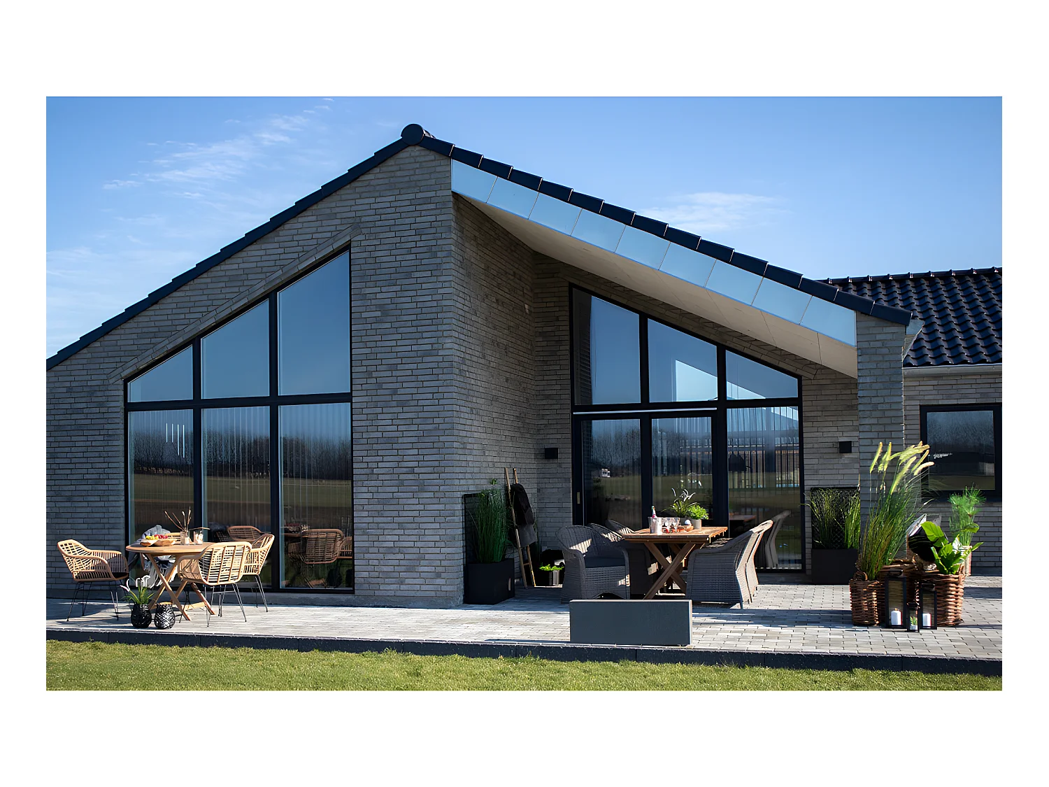 Oline tuintafel Ø100 cm massief teakhout.