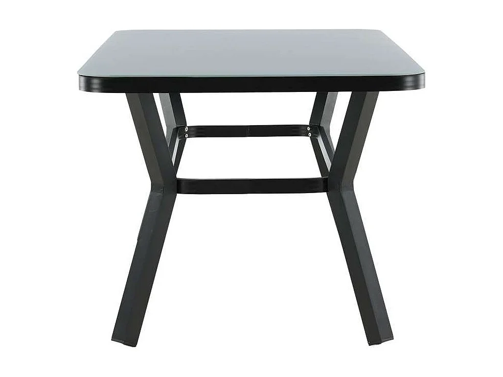 Virya eettafel tuin zwart.
