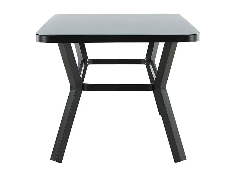 Virya eettafel tuin zwart.