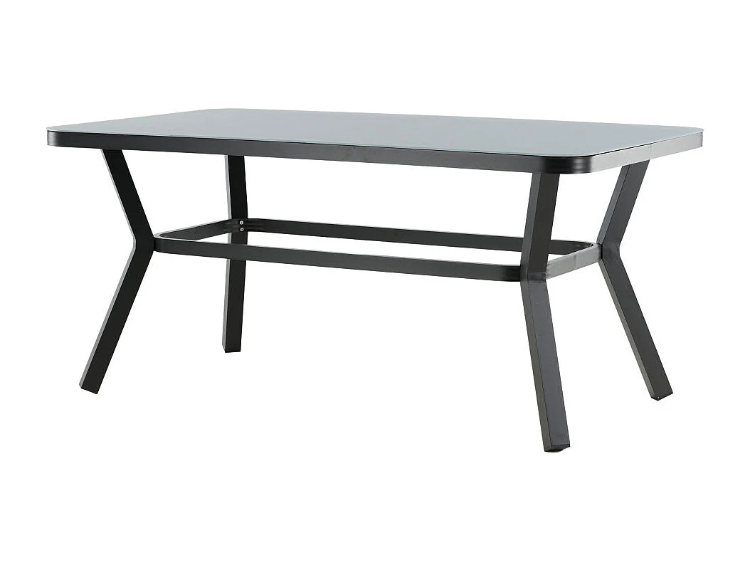 Virya eettafel tuin zwart.