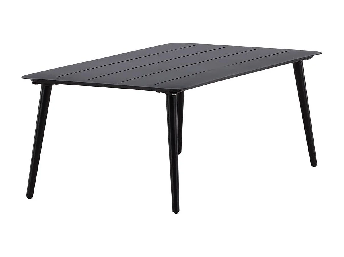 Table Basse de Jardin "Lina" 100cm Noir