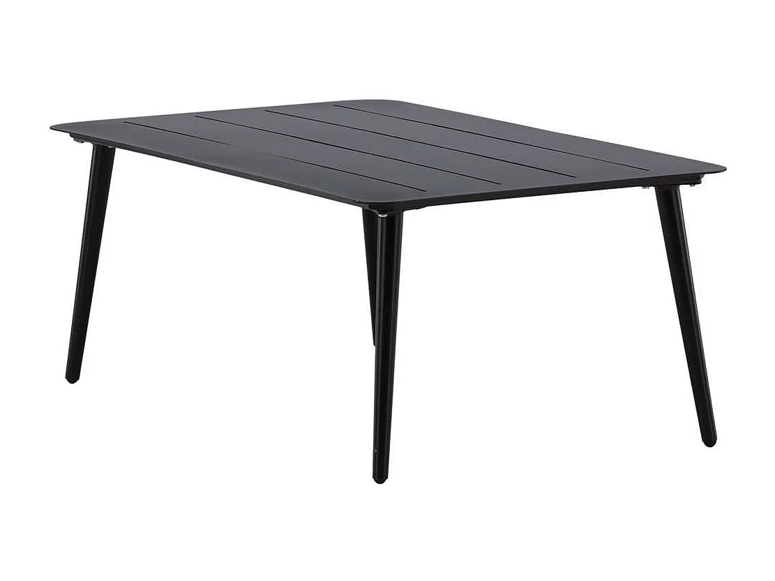 Table Basse de Jardin "Lina" 100cm Noir