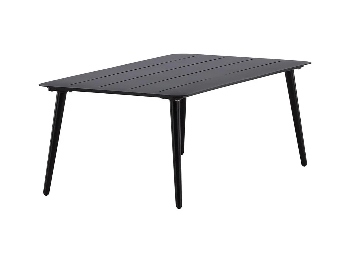 Table Basse de Jardin "Lina" 100cm Noir