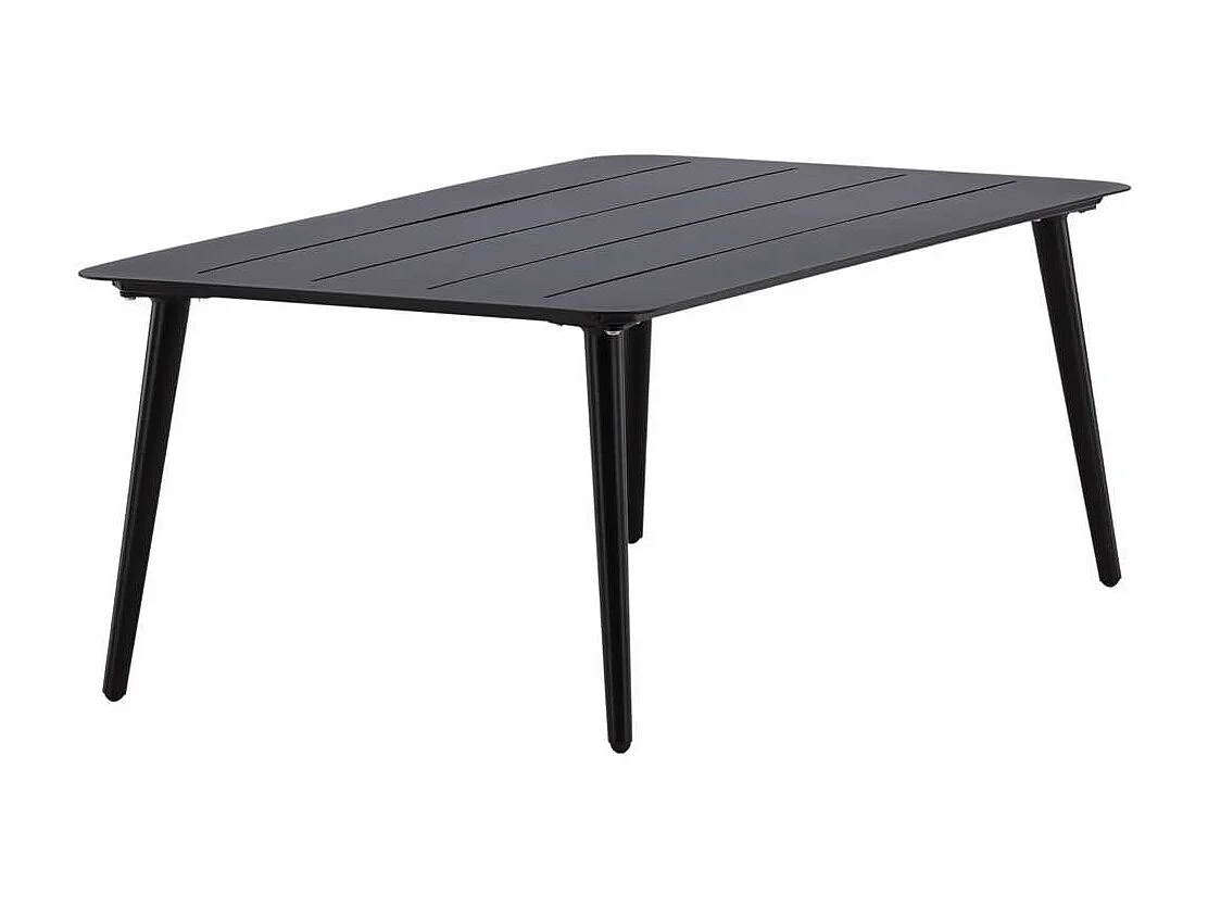 Table Basse de Jardin "Lina" 100cm Noir