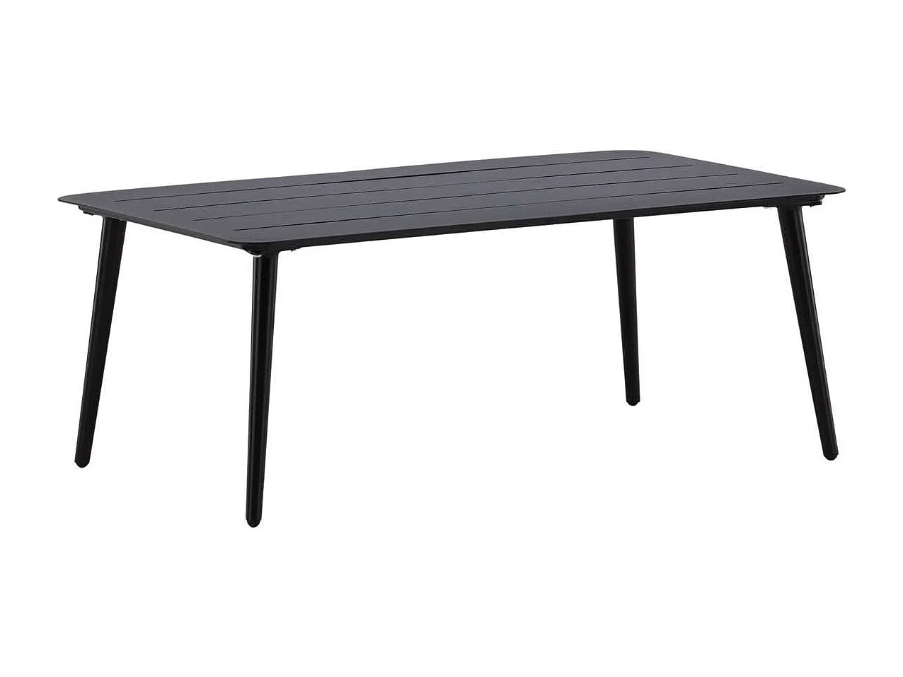 Table Basse de Jardin "Lina" 100cm Noir