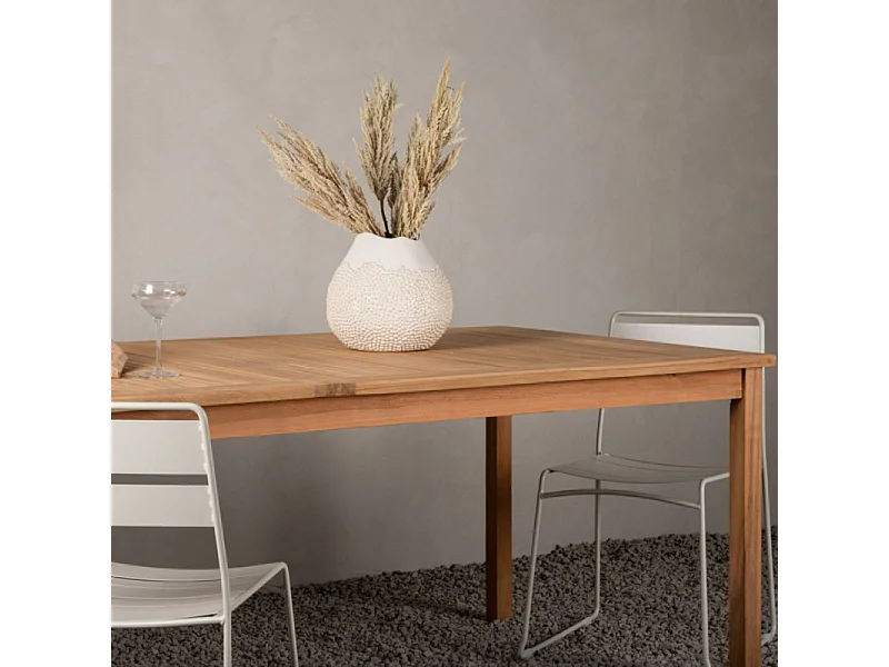Table de Jardin en Teck "Kenya" 200cm Naturel
