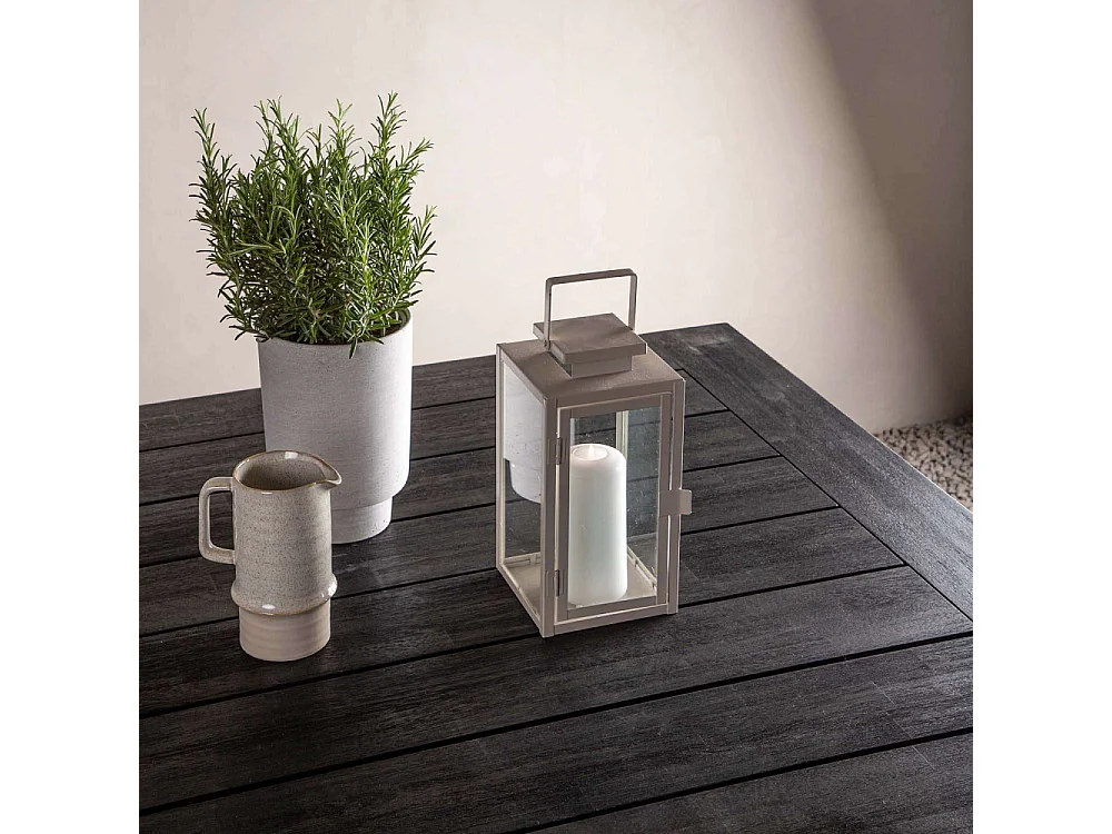 Table de Jardin en Bois "Rives" 200cm Noir