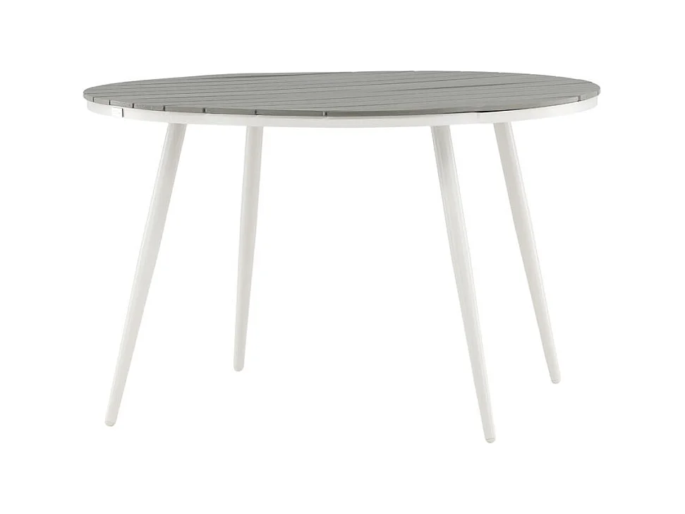 Table de Jardin Ronde "Break" 120cm Gris