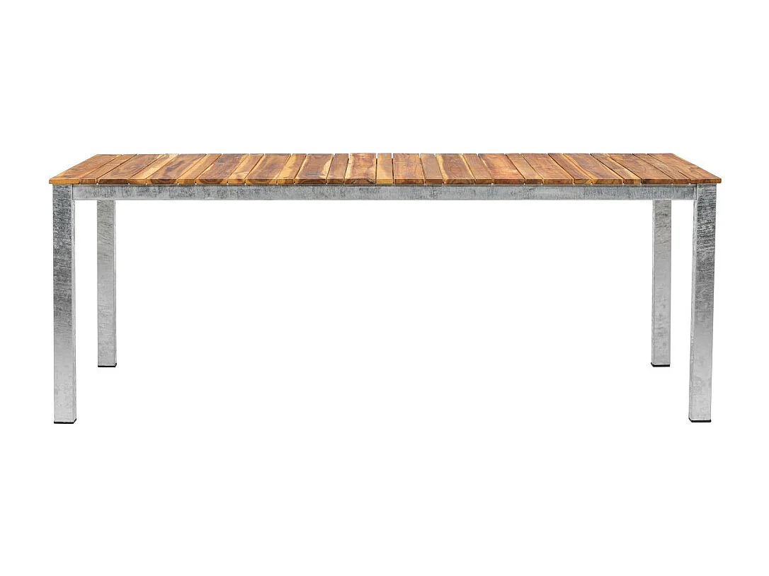 Table de Jardin en Bois "Zenia" 200cm Naturel