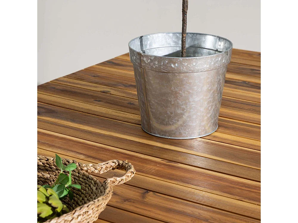 Table de Jardin en Bois "Zenia" 200cm Naturel