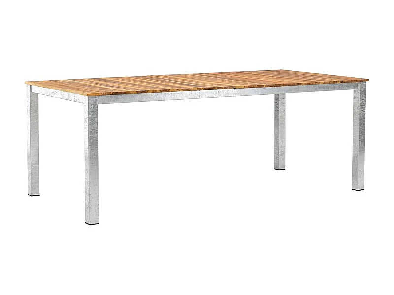 Table de Jardin en Bois "Zenia" 200cm Naturel