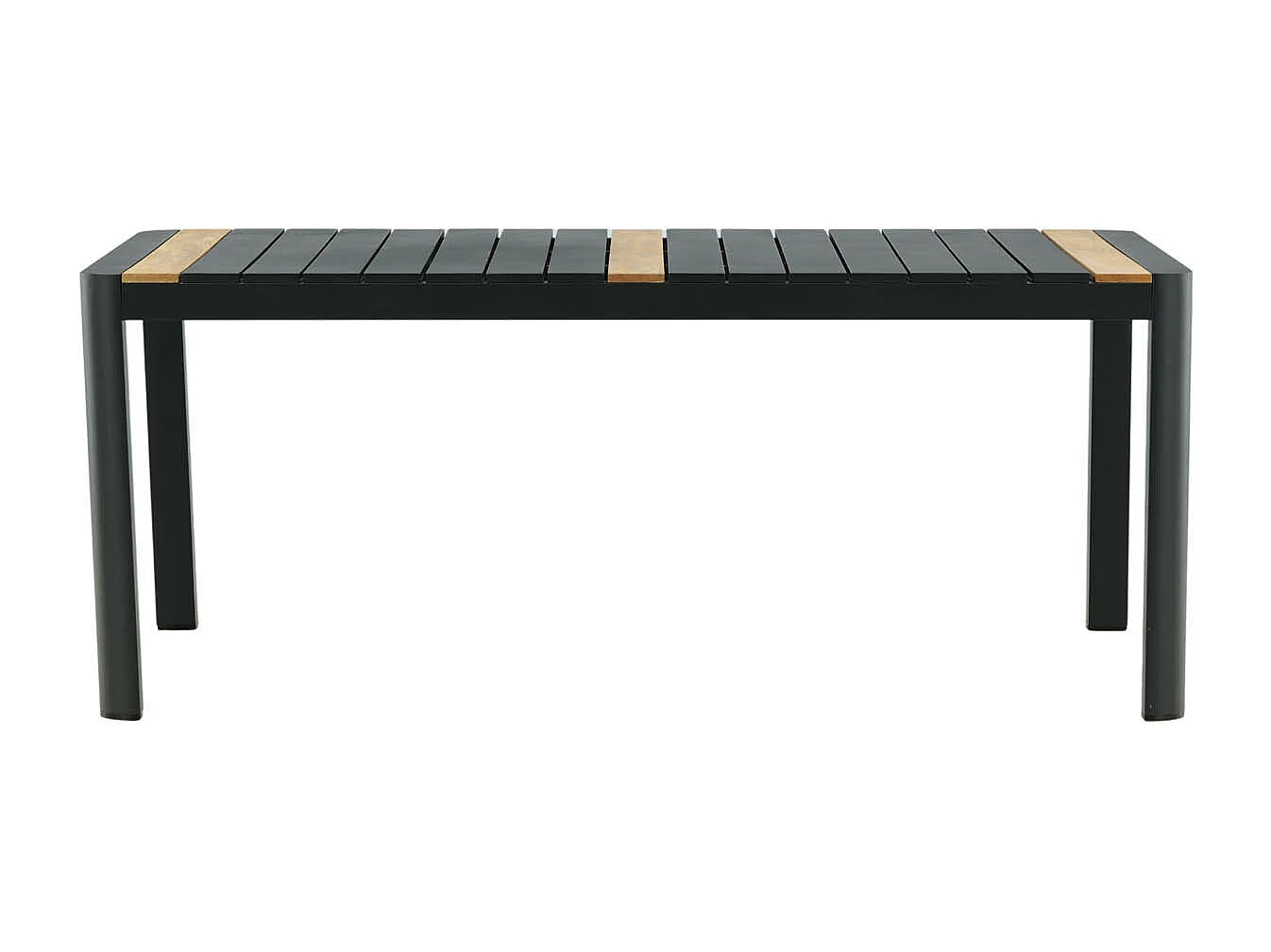 Togo eettafel tuin zwart.