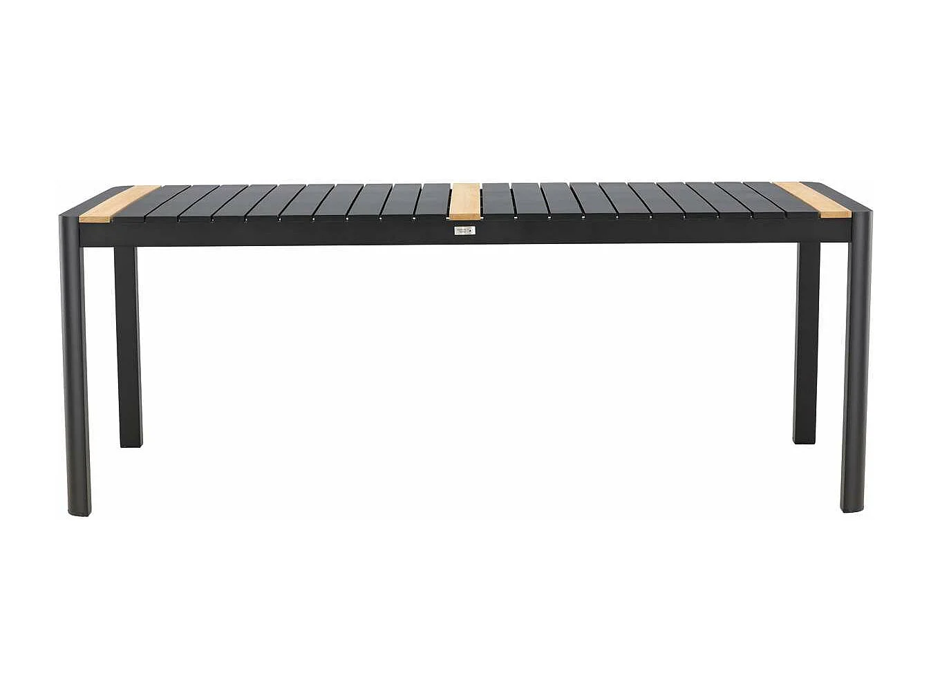 Togo eettafel tuin zwart.