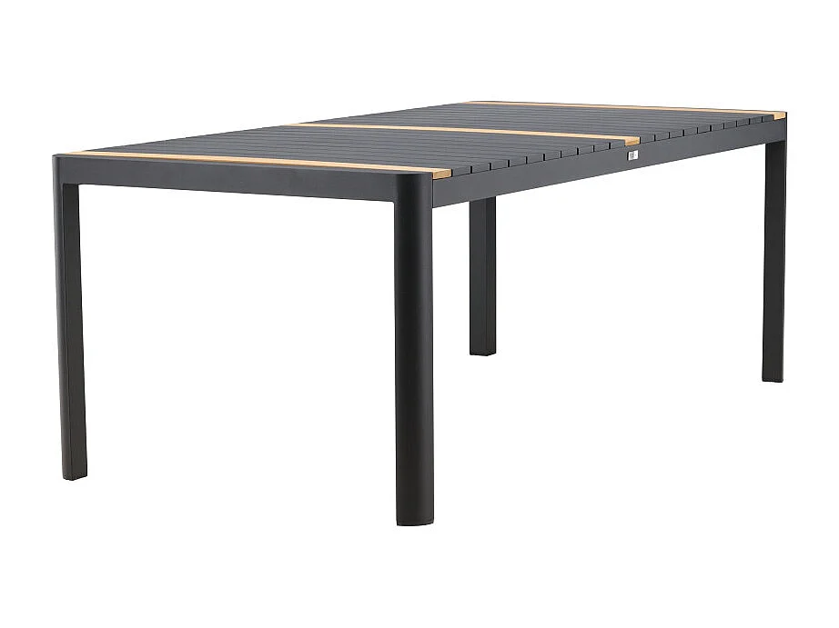 Togo eettafel tuin zwart.