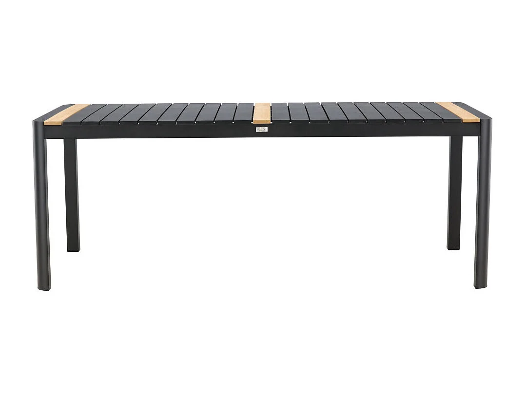 Togo eettafel tuin zwart.